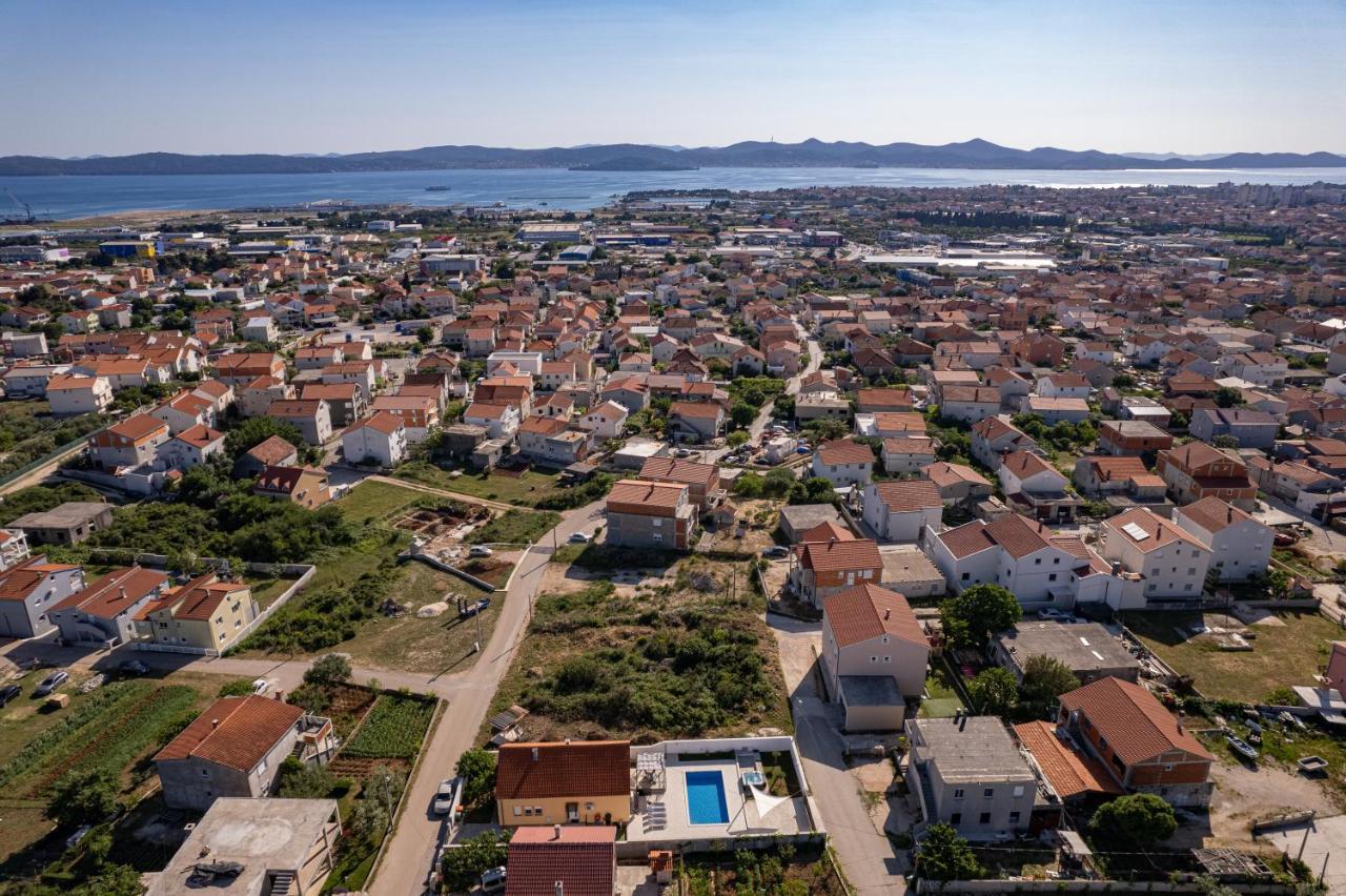 Villa Family And Friends Private Heated Pool With Jacuzzi Zadar Exterior photo