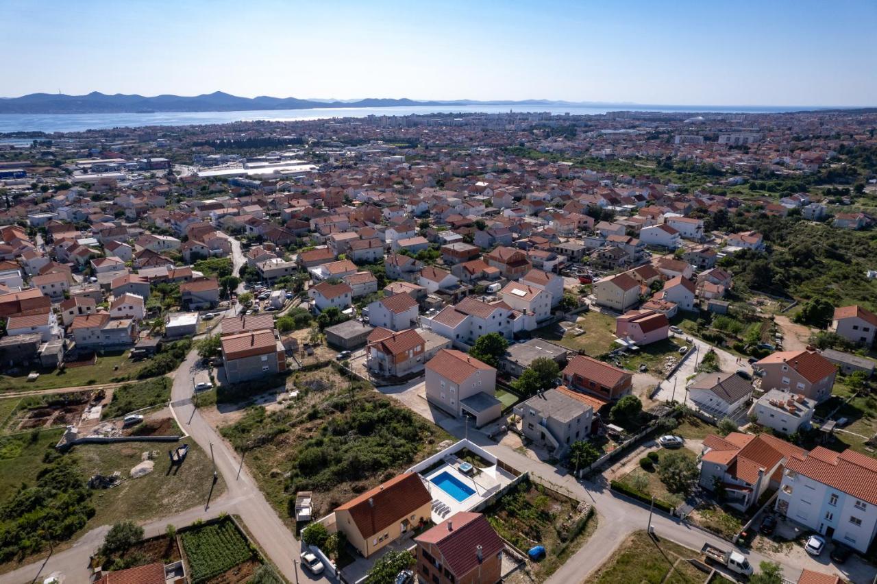 Villa Family And Friends Private Heated Pool With Jacuzzi Zadar Exterior photo